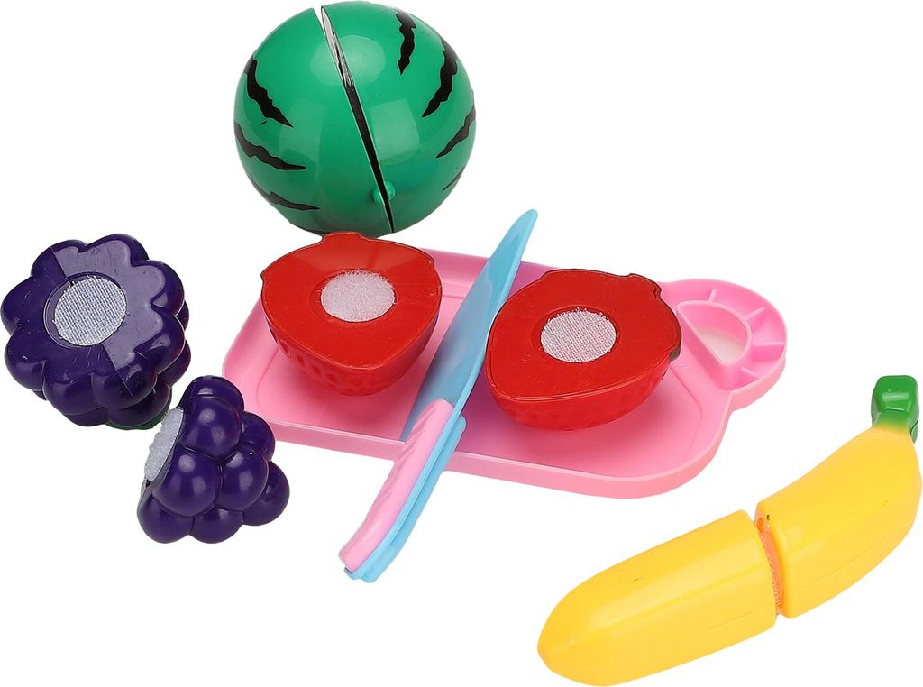 Küchenspielzeug-Set Obstschneide-Spielzeug für Kinder, Plastikküche, Simulation von Spielen activite