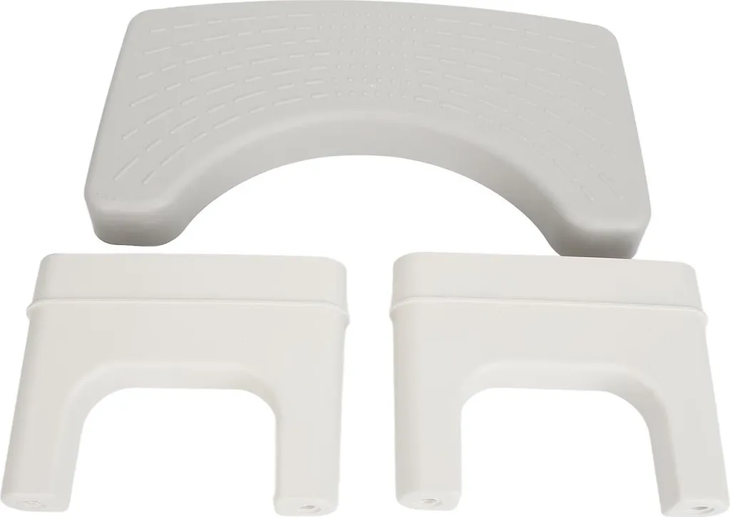 Tabouret de toilette pour faciliter le transit surface stable gris