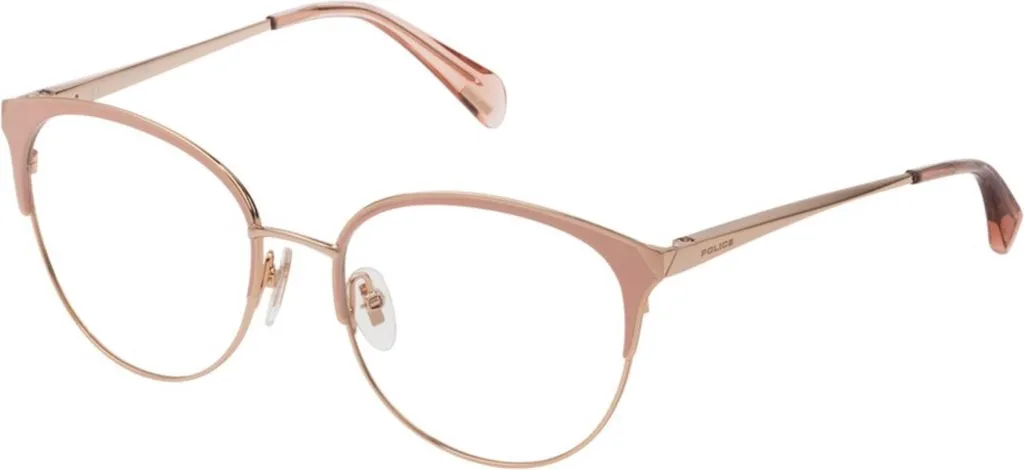 Regala Police VPL843 300Y - Occhiali da Vista Eleganti Rosa Oro