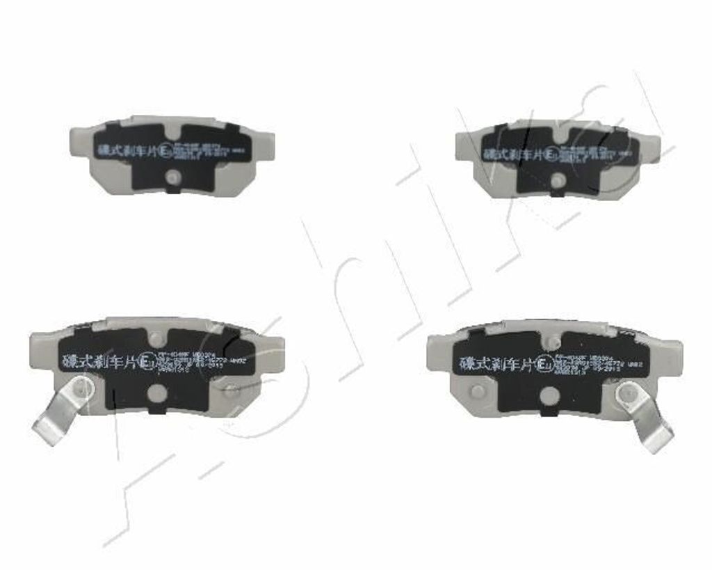 ASHIKA Bremsbeläge Satz Hinten für HONDA CIVIC VI Hatchback Produktbild 
