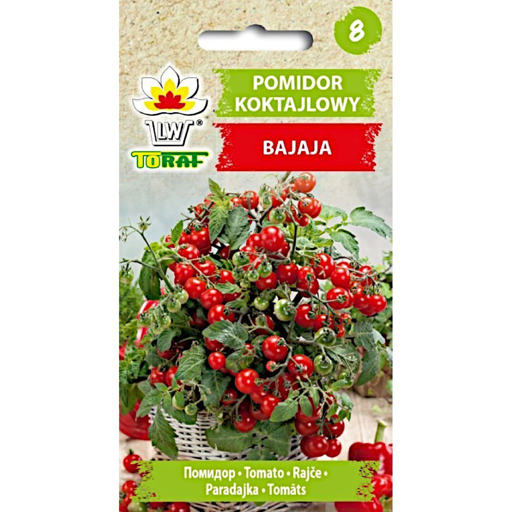 Toraf Gemüsesamen Bajaja Kirschtomate, Packung 0,3g Produktbild 2
