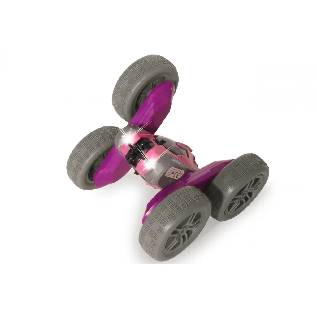 Voiture télécommandée de cascade SpinX Jamara rose rotative à 360° - 10