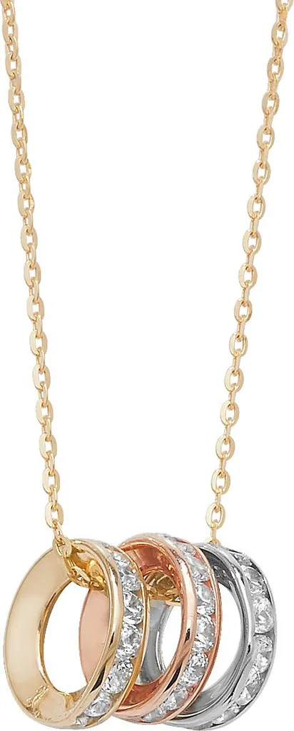 Collier Femme en Or Idéal pour Cadeau d'Anniversaire ou Cérémonie 46cm