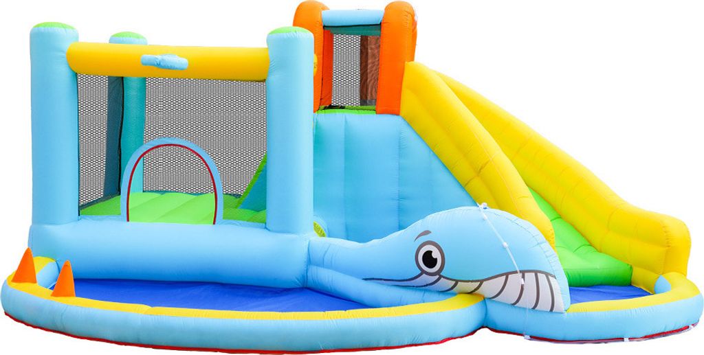 Hüpfburg mit Gebläse, Wasserspielcenter mit Produktbild 3