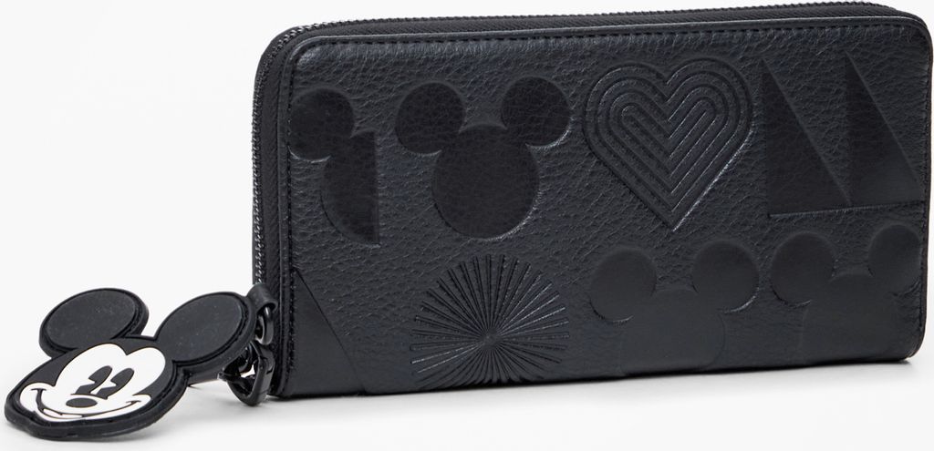 Desigual Damen Geldbörse All Mickey Fiona Black