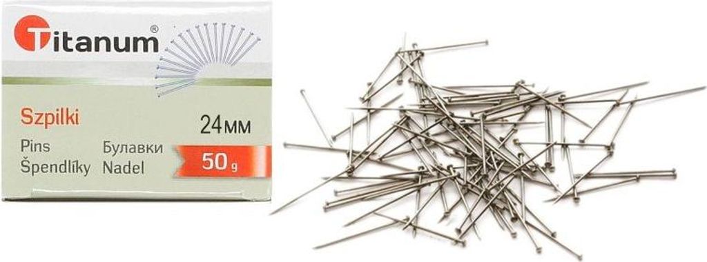 Pins 24mm 50g Titanum