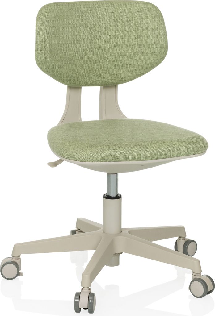 hjh OFFICE Kinderdrehstuhl KIDDY CLASSIC Schreibtischstuhl für Kinder höhenverstellbar ohne Armlehnen Stoff