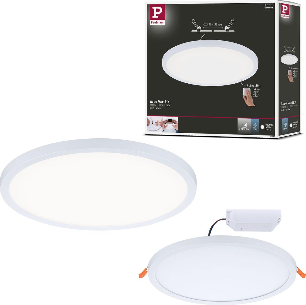 Paulmann VariFit LED Einbaupanel Areo