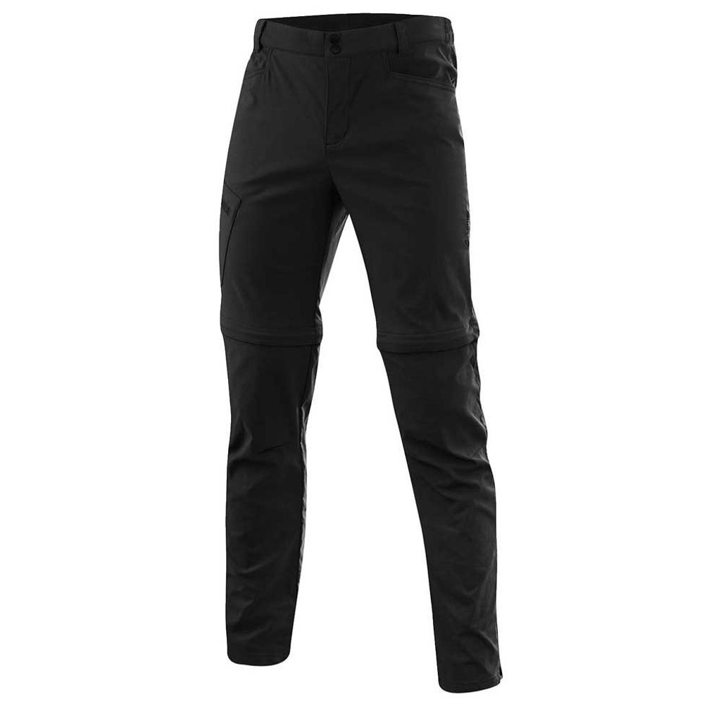Löffler zip-off Wanderhose m Zip-off Trekkinghose CSL - Schwarz