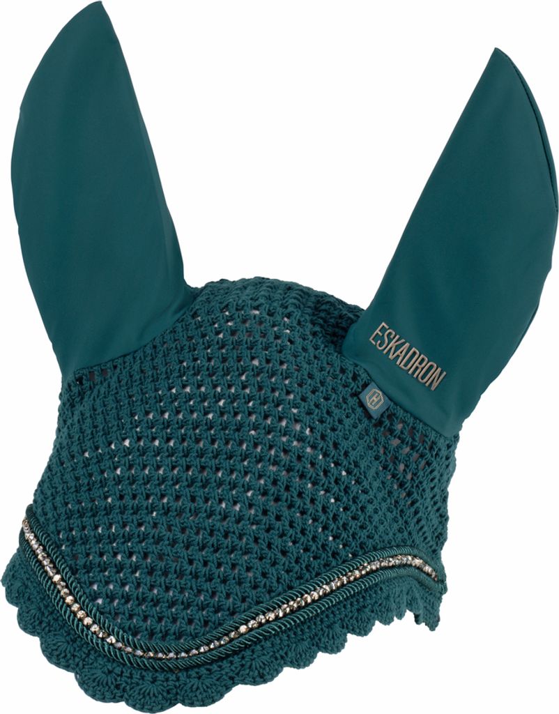 Eskadron HERITAGE Fliegenkopfschutz Anti Fly " CRYSTAL ", SHETTY Farbe - vintage green