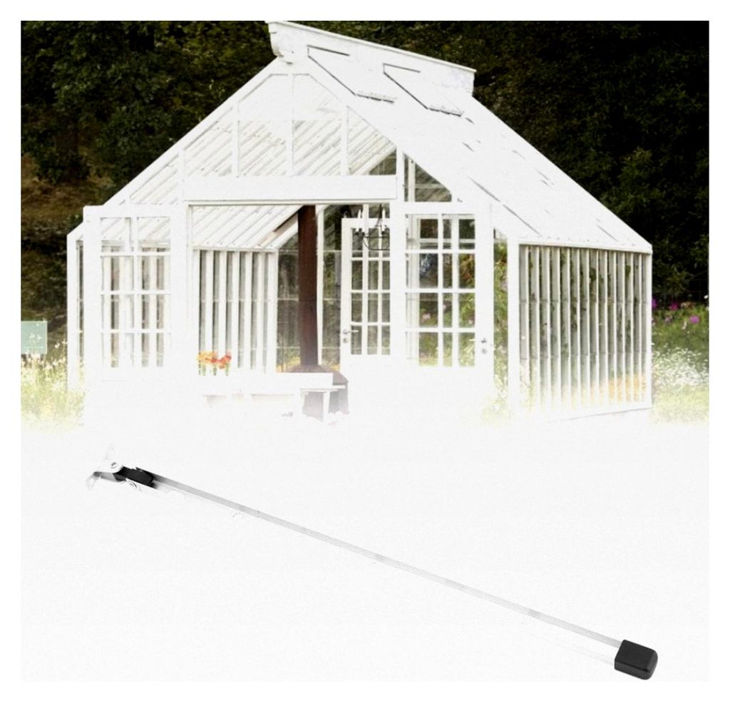 Manueller Gewächshaus-Entlüftungsöffner aus Aluminium, Fensteröffnungsstangen-Set für Gewächshauszubehör