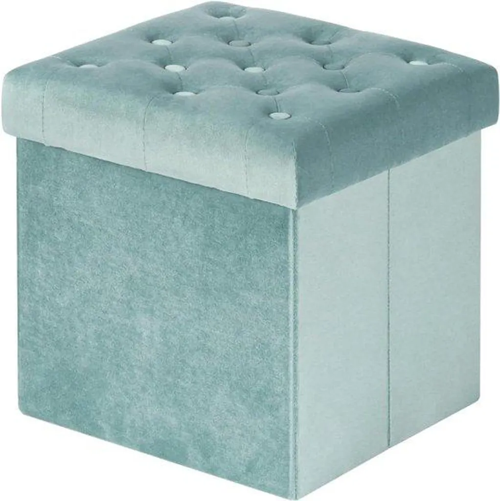 Optimisez votre Espace avec ce Pouf Rangement Fluwele Vert - Anti-Bazar