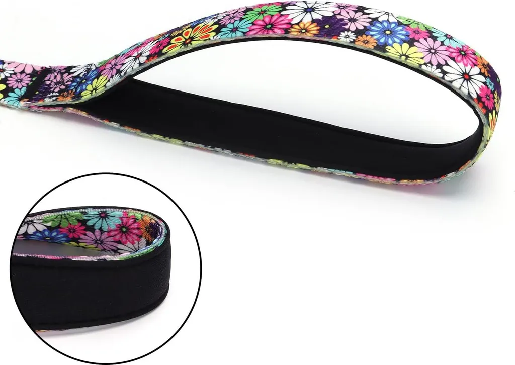 Laisse chien nylon ultra résiliente Butterfly - Sécurité et style