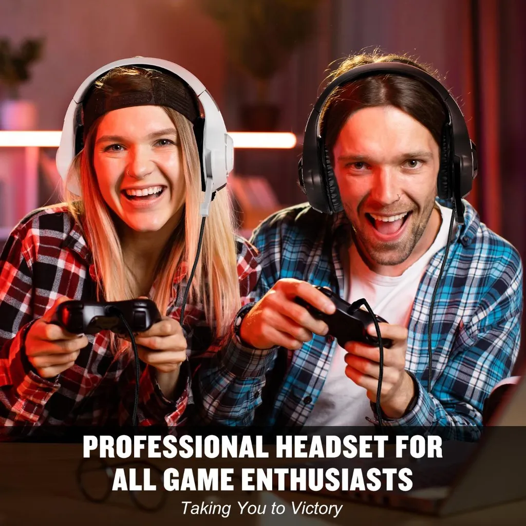 Casque Gamer Anti-Bruit Passif RGB Noir - Fini la Latence sur Console - 5