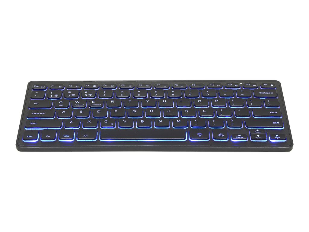 gembird Tastatur Kabellos Slimline mit Bluetooth Produktbild 