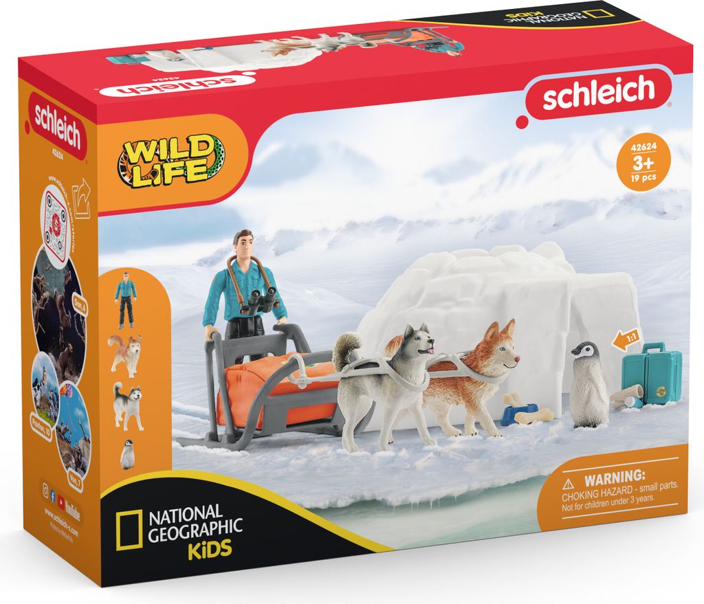 Schleich Wild LIfe Antarktis Expedition  42624 Produktbild 