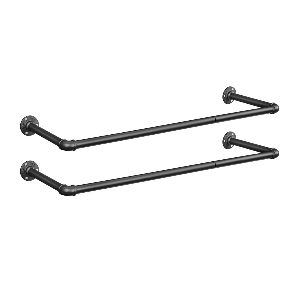 SONGMICS věšák na oděvy (2 ks) Nástěnný 92 x 30 x 7,5 cm Obrázek produktu 