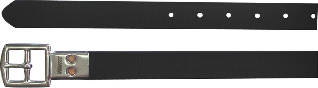 Wintec Steigbügelriemen Slimline Lederriemen Schwarz 140 cm