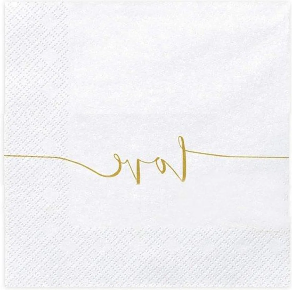 Serviettes de table 33x33 cm en papier pour anniversaire et cérémonie