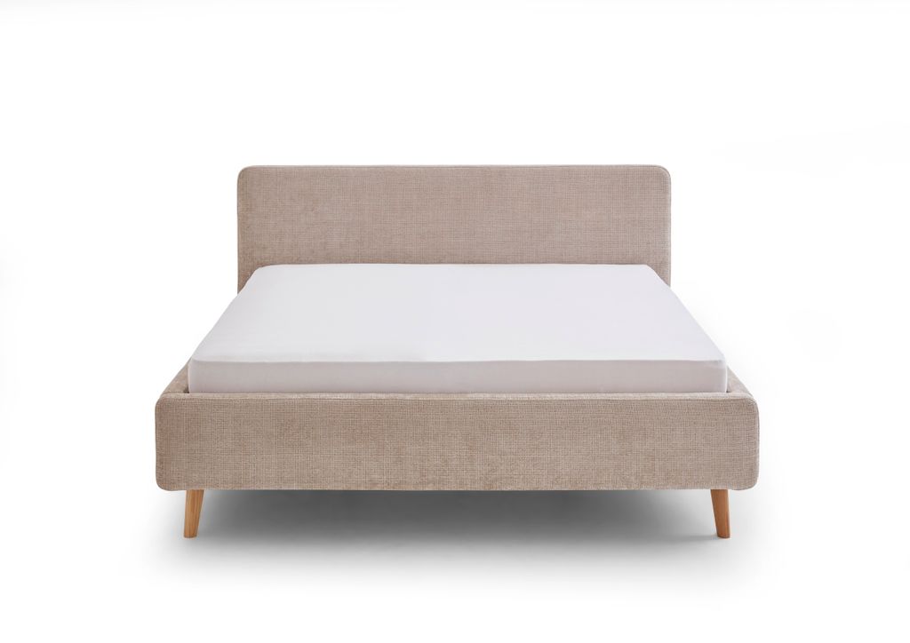 Doppelbett Younes 180x200cm - beige