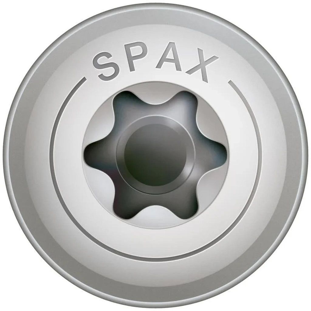 SPAX HI.FORCE Tellerkopf T-STAR plus T40 4CUT Edelstahl A2 Produktbild 