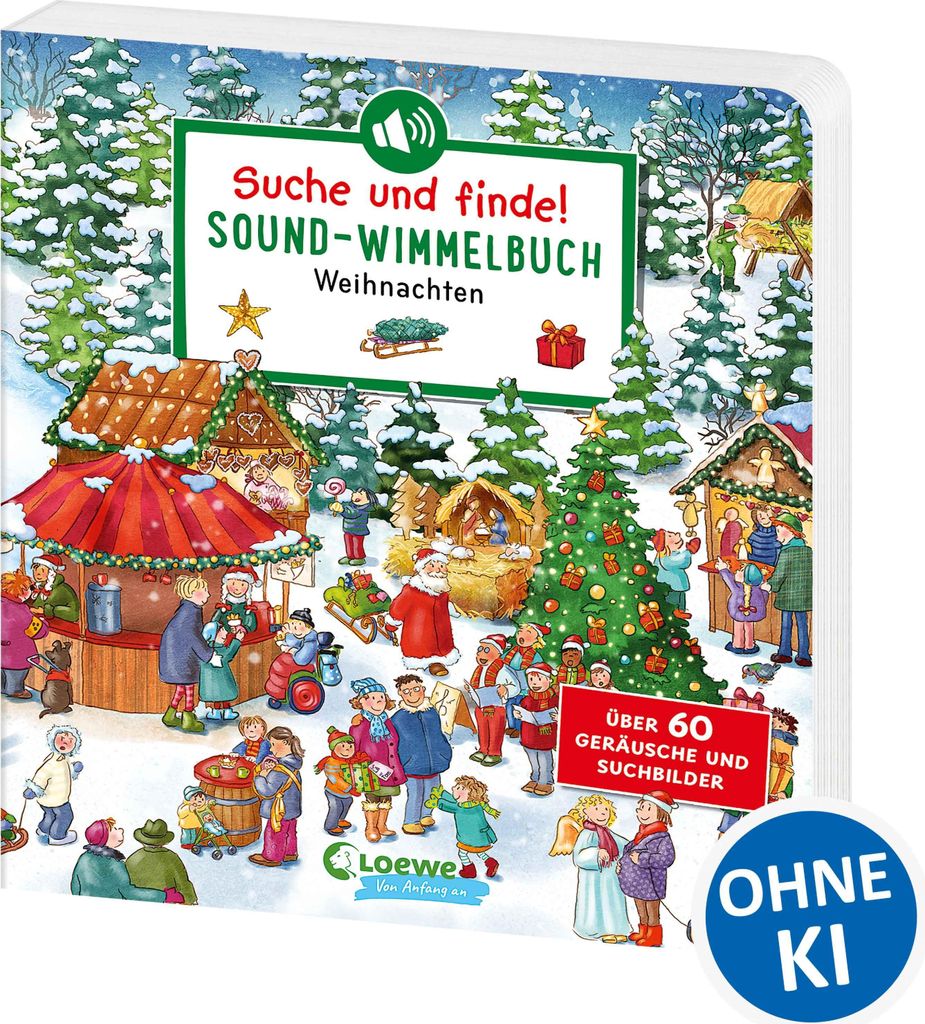 Suche und finde! Sound-Wimmelbuch - Weihnachten