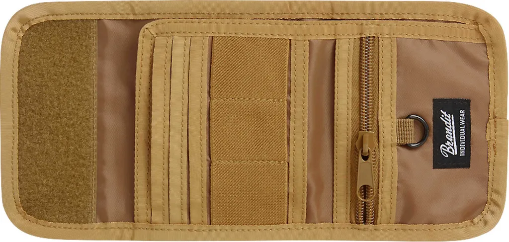 Portefeuille Brandit Five Camel Robuste avec Fermeture Scratch Taille OS - 3