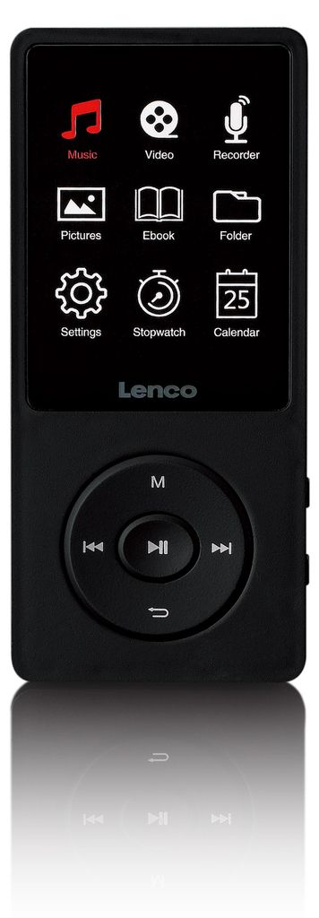 Lenco Xemio-669BK - MP3/MP4-Spieler mit 2,4'' Produktbild 