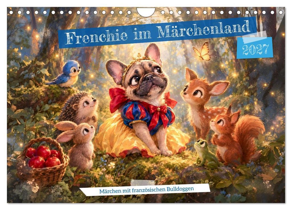 Frenchie im Märchenland - Märchen mit französischen Produktbild 