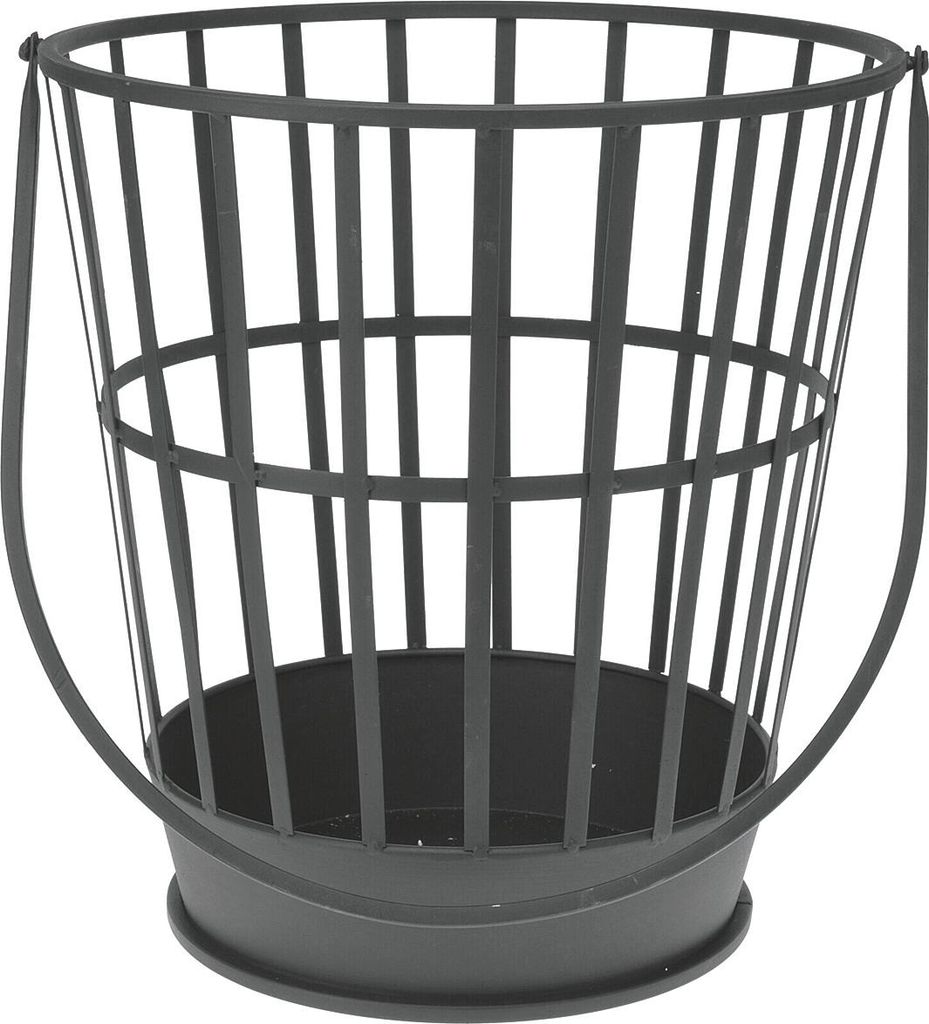 Feuerkorb Metall 38x38xH38/77 cm 408916 8719987117350 Zdjęcie produktu 