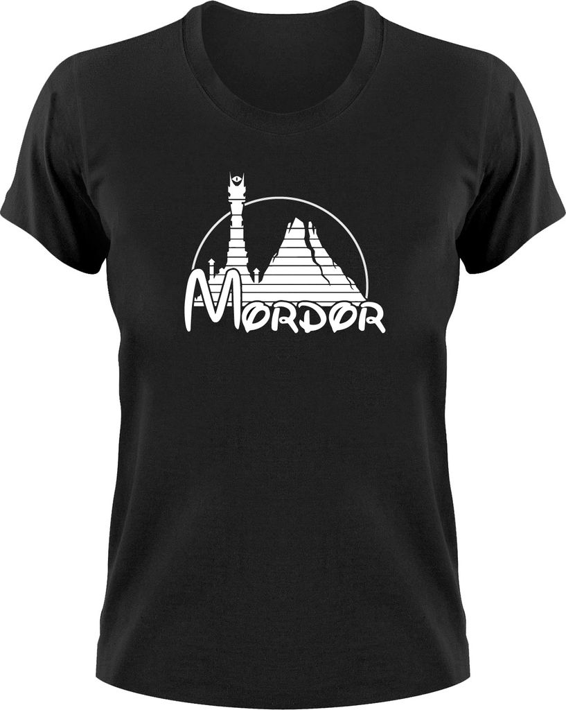 Styletex23 T-Shirt Mordor Fun, Damen schwarz, L