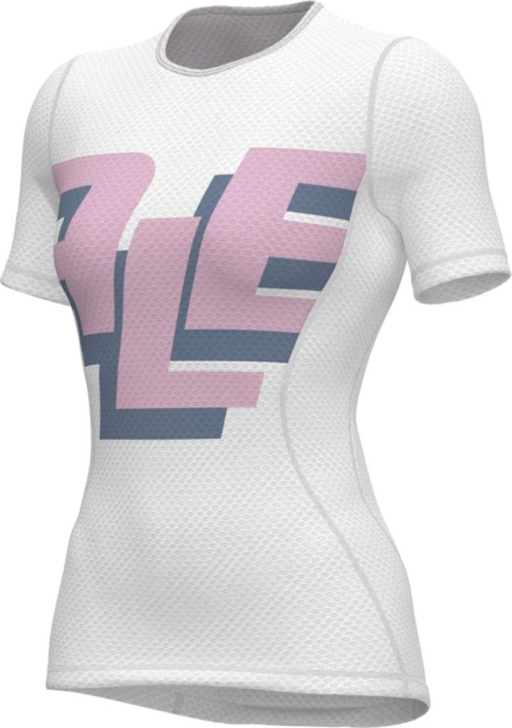 ALÉ Kurzarm Fahrrad-Shirt - INTIMO MULTIVERSO - Weiß S