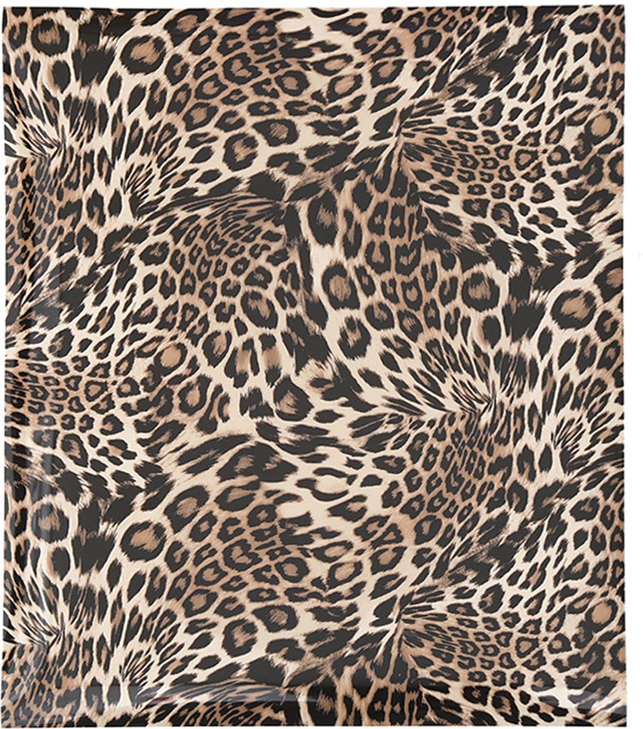 Wärmeübertragung Vinyl Stylish dekorativ PolyurethanLeopard Tierdruck HTV-Wärme-Bügeleisen zum Handarbeiten-E