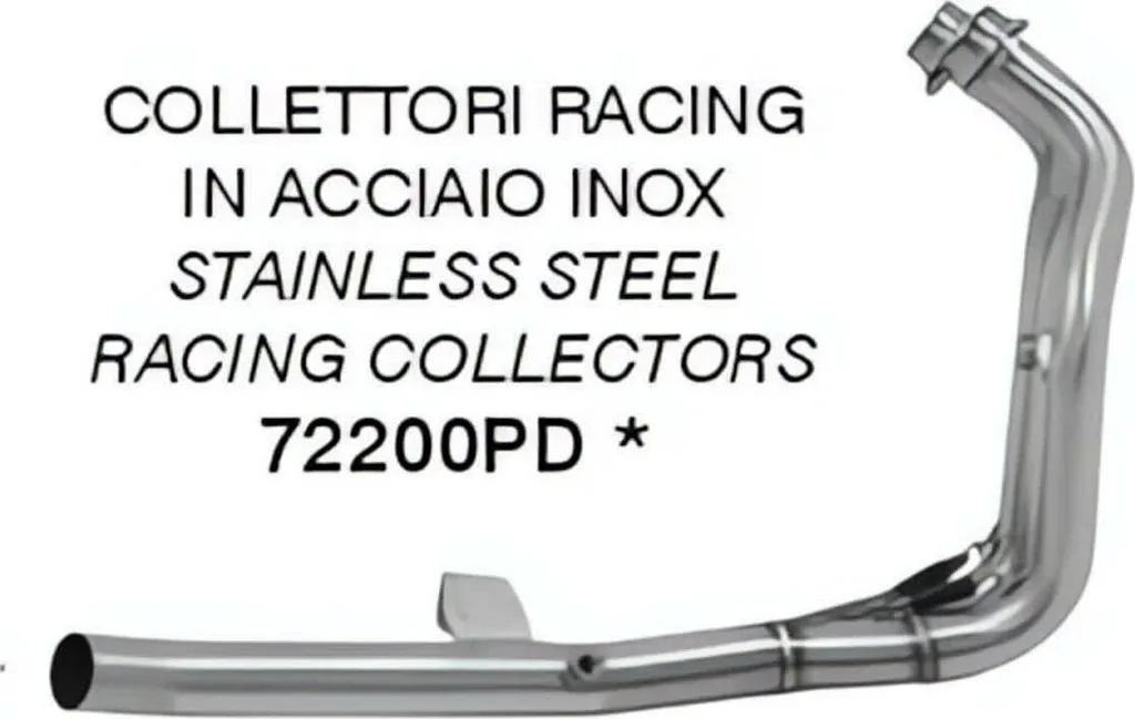Collecteur Arrow Inox Racing léger et durable pour Yamaha Ténéré 700