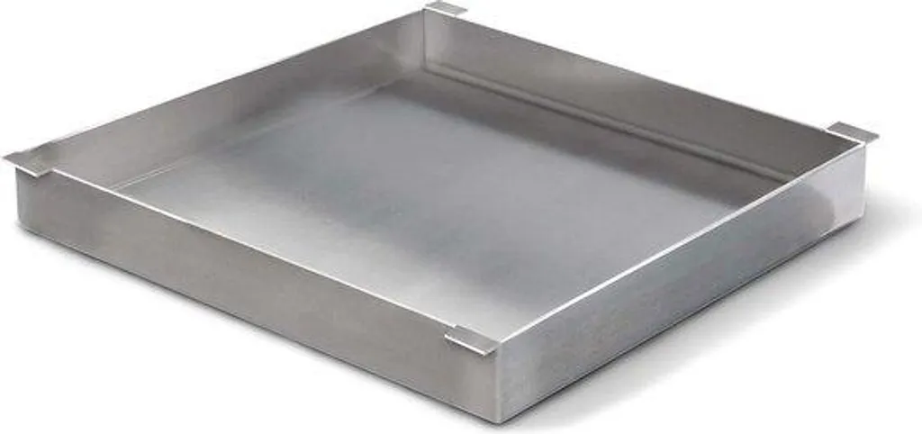Grille de Barbecue en Fonte et Acier Inox 7887 - Plaque de Cuisson Argent