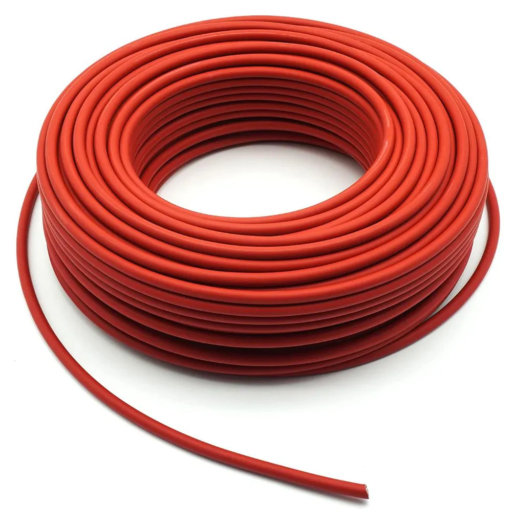 Câble Solaire Alcapower 50m Monoconducteur 6mm² Rouge 1500V CC
