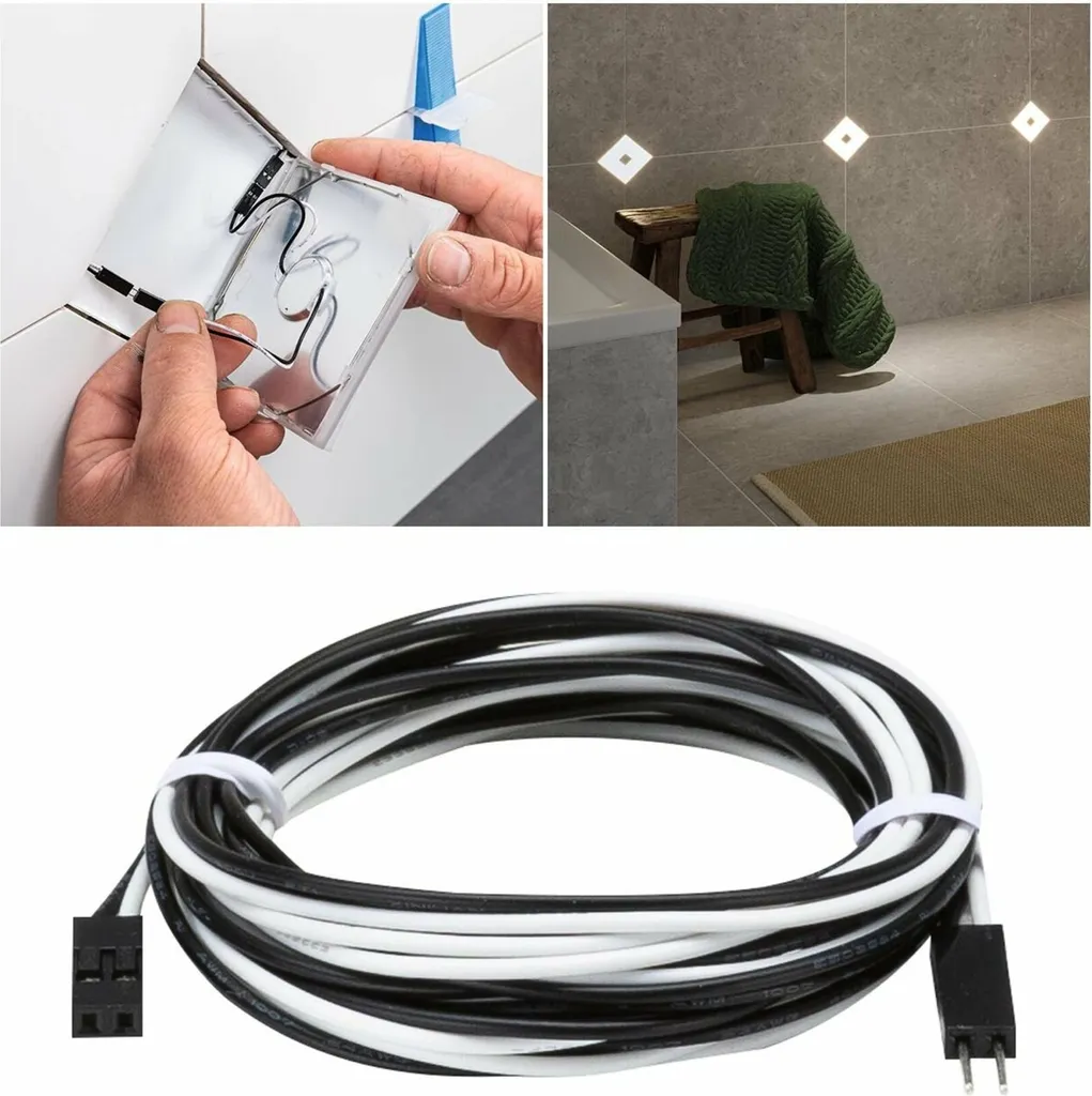 Alimentazione Paulmann 784.18 Nero 195cm | Design e Sicurezza LED