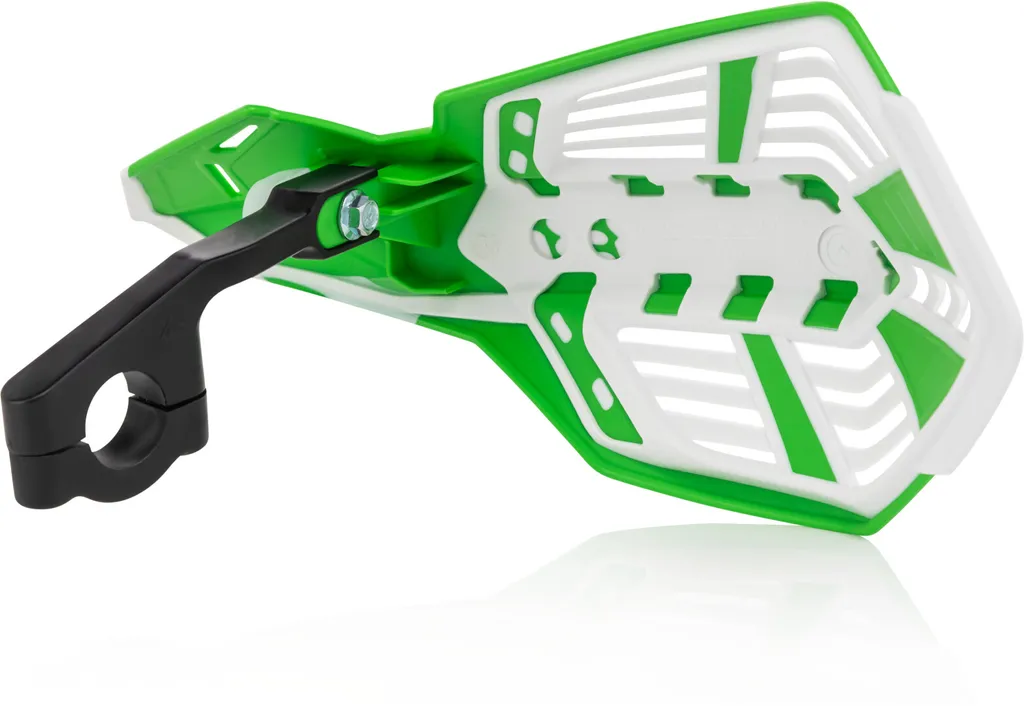 Protection de Guidon Acerbis X-Future Vert Blanc pour Moto Cross - 2
