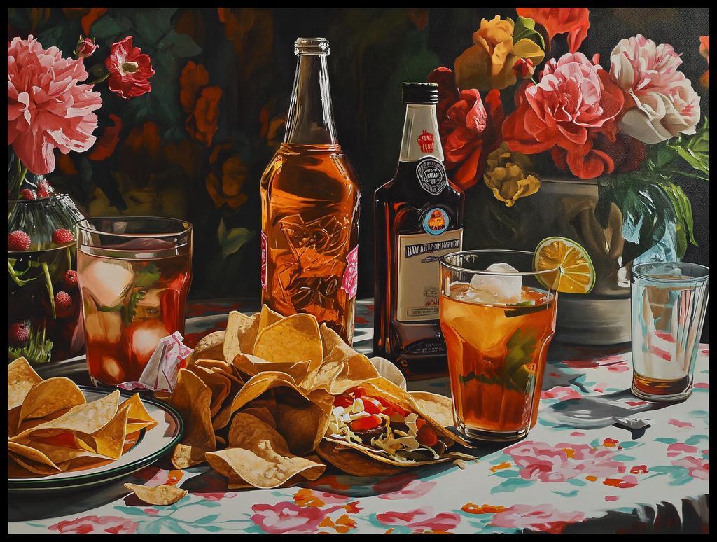 Plakat 100x75cm Geschmäcker aus Mexiko