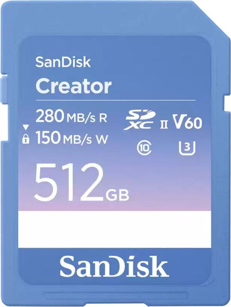 SanDisk Creator - Flash-Speicherkarte - 512 GB Obrázek produktu 
