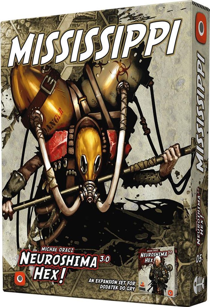 Neuroshima HEX 3.0 Missisipi - Extension de jeu de société Image du produit 