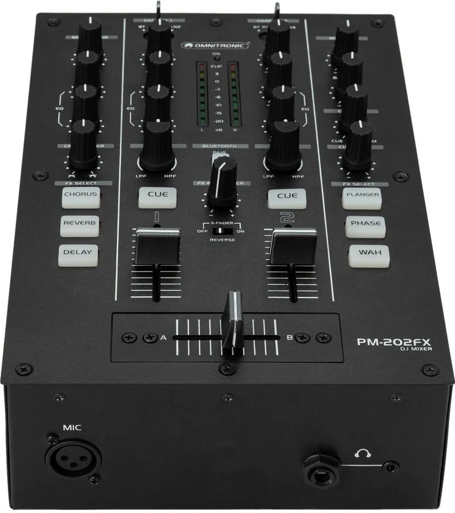 Table de mixage DJ OMNITRONIC PM-202FX Bluetooth 10006865 - 5