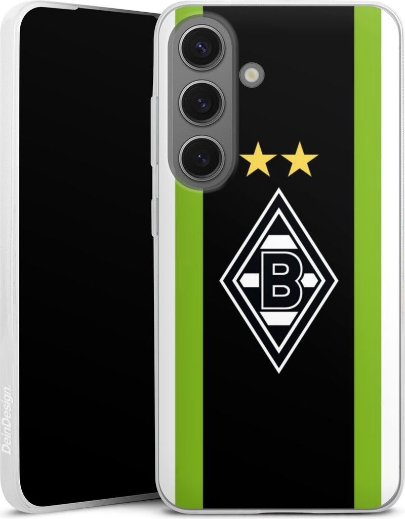 DeinDesign Slim Hülle für Samsung Galaxy S25 Silikon Case Ultra Dünn Handyhülle Borussia Mönchengladbach Gladbach Logo