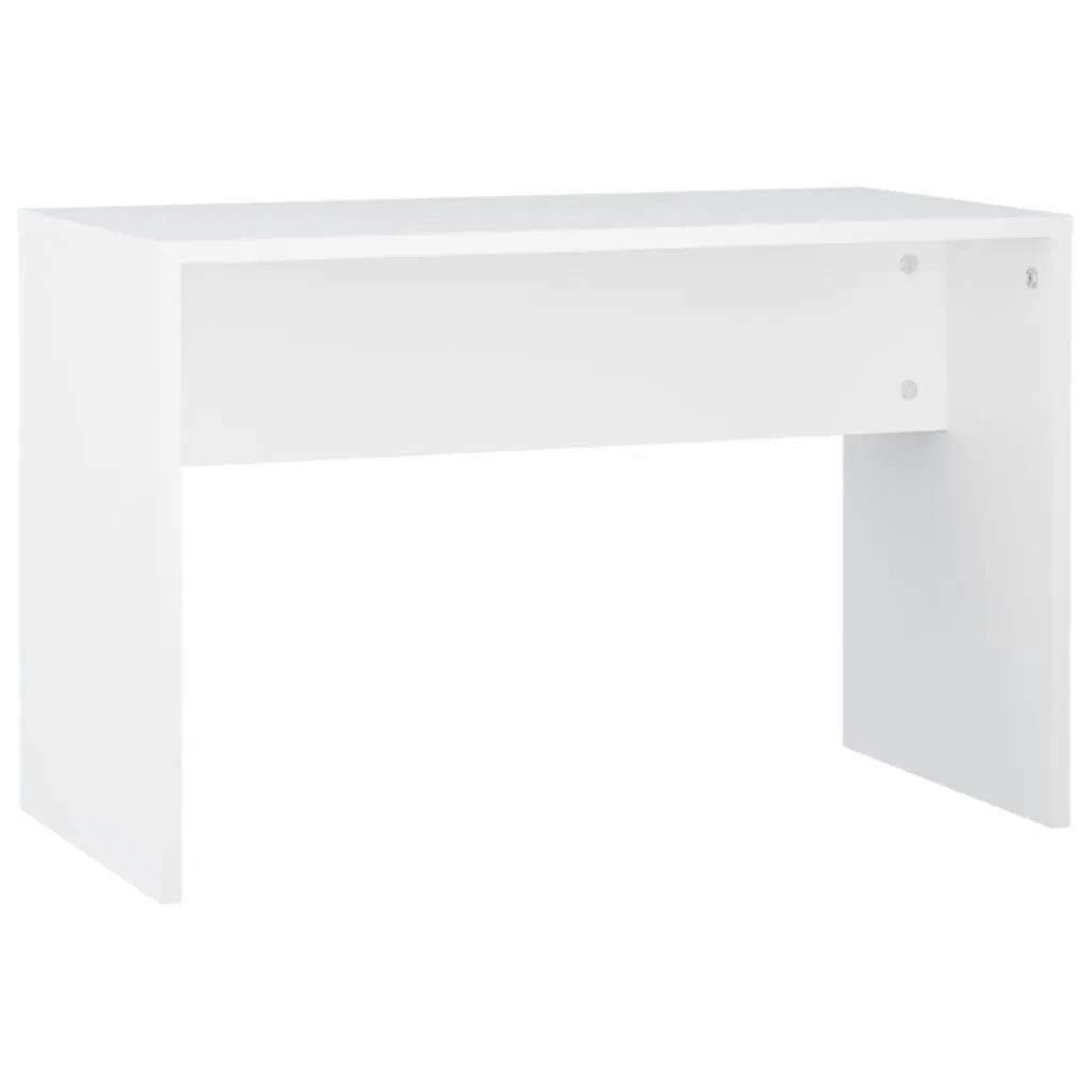 Coiffeuse vidaXL avec LED miroir blanc en bois composite - Modèle 2024 - 10