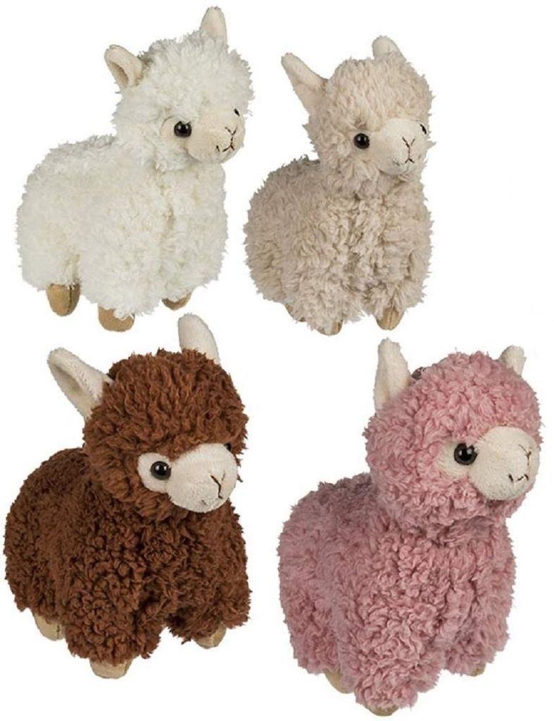 Plüschtier Kuscheltier Lama Alpaka ca. 22 cm Plüsch Stofftier Kinder Spielzeug