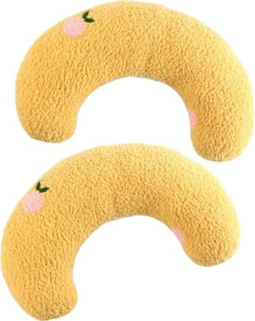 Cuscino per Gatti a Forma di U Morbido | Set 2 Pezzi Relax Felino