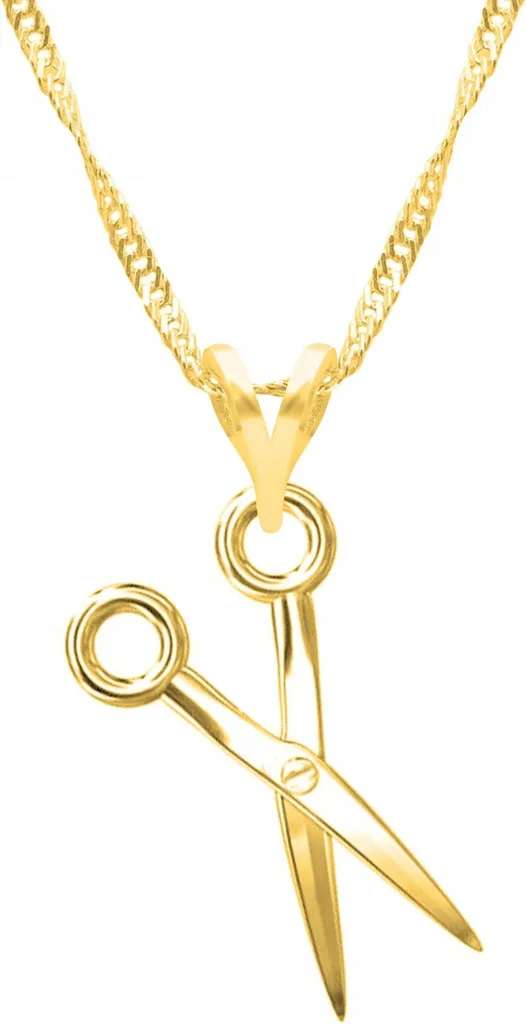 Collana Forbici Argento 925 Regalo per Parrucchiera e Barbiere