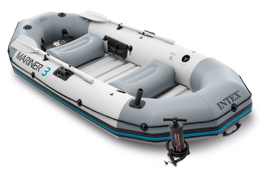 INTEX 68373NP - Sada nafukovacích člunů - Mariner 3 (včetně Obrázek produktu 
