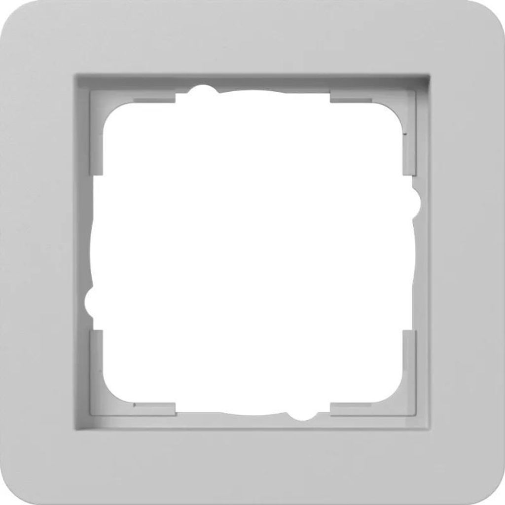 GIRA 0211154 Abdeckrahmen 1f E1Grau m (0211154)