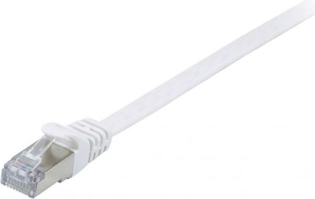 Equip Patchkabel Cat6A U/FTP 2xRJ45 3.00m weiß Flach LSZH Polybeutel